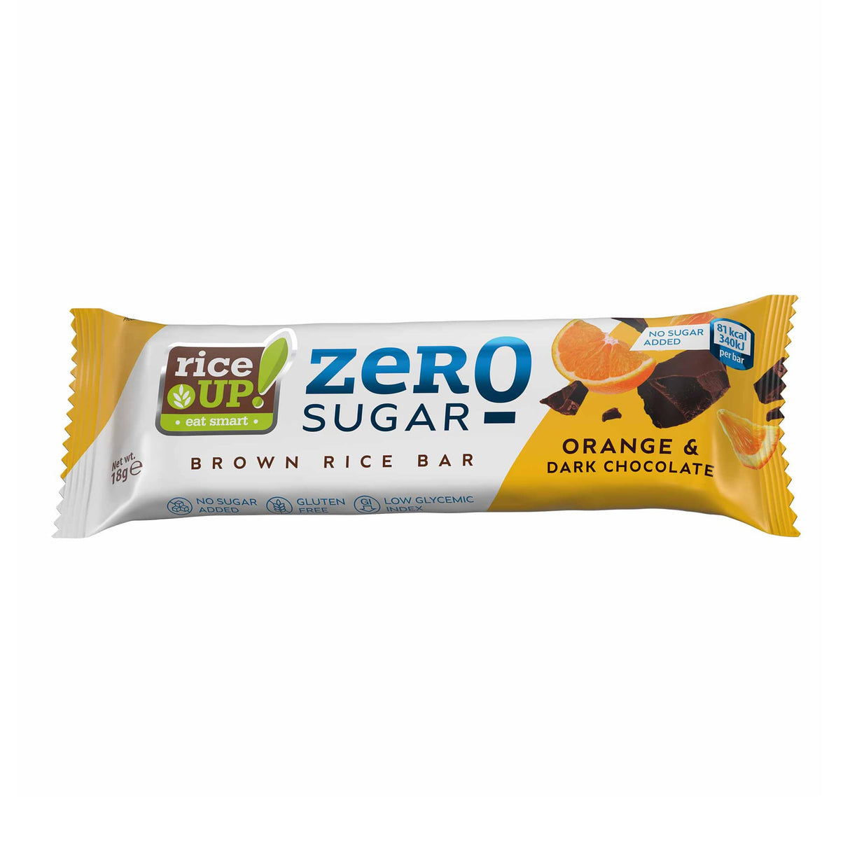 RiceUP! ZERO SUGAR - Rice bar 18 g