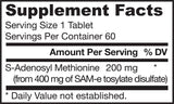 SAM-e 200 mg - 60 comprimate
