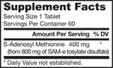 SAM-e 400 mg - 60 comprimate
