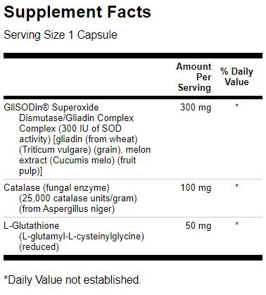 SOD Gliadin Complex 60 capsule