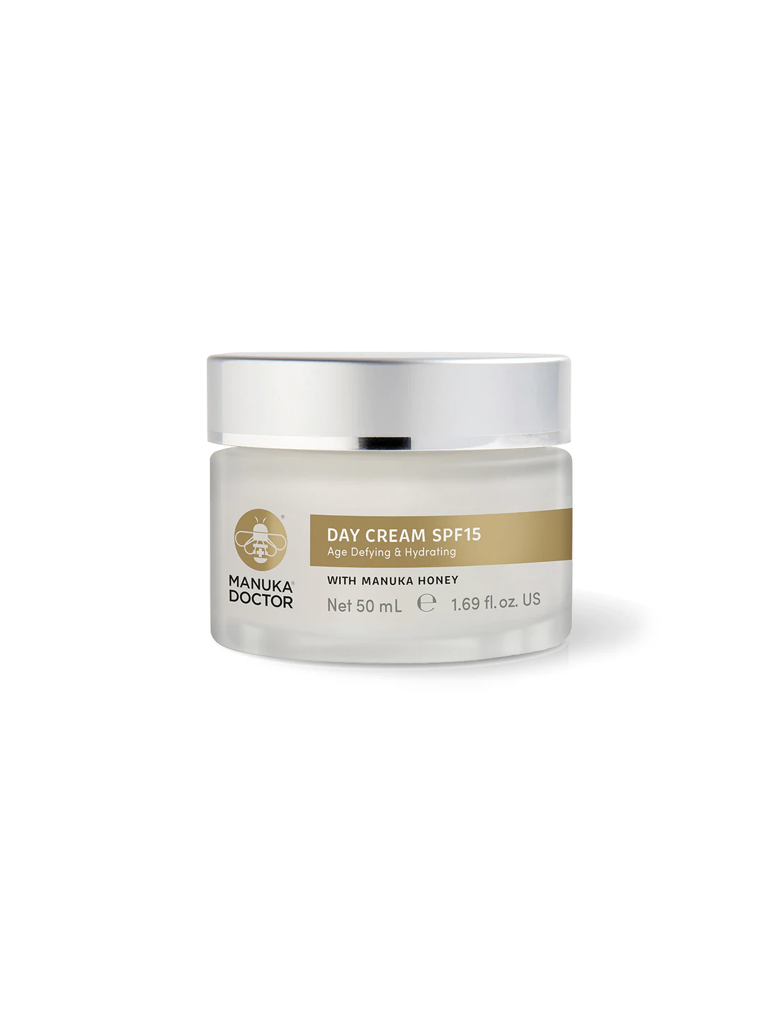 Crema de fata anti-imbatranire zilnica hidratanta SPF 15 cu miere de manuka, 50 ml