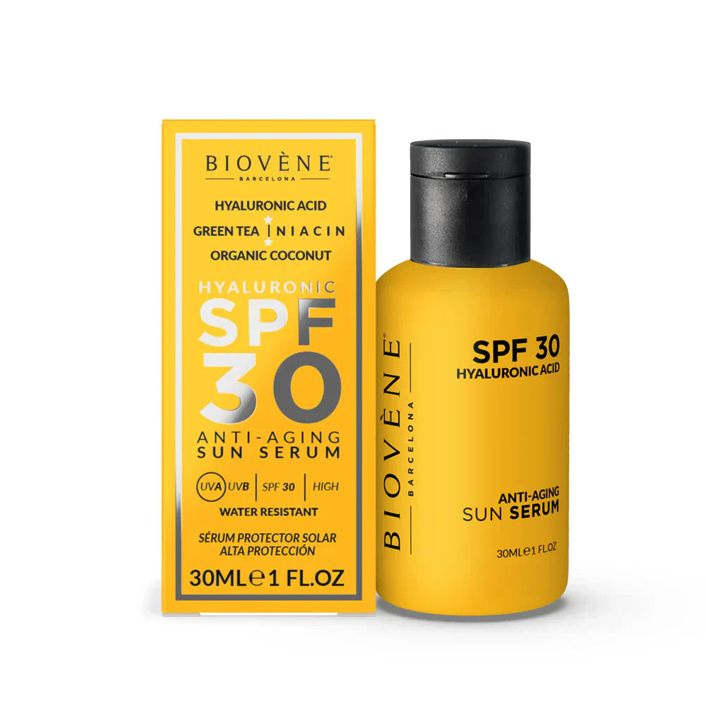 Protecție solară anti -îmbătrânire SPF 30 cu acid hialuronic - 30 ml