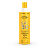 Protecție solară pentru față și corp SPF 50 cu acid hialuronic anti -îmbătrânire - 200 ml