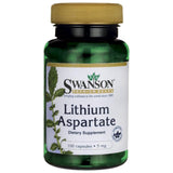 Aspartat de litiu 5 mg 100 capsule