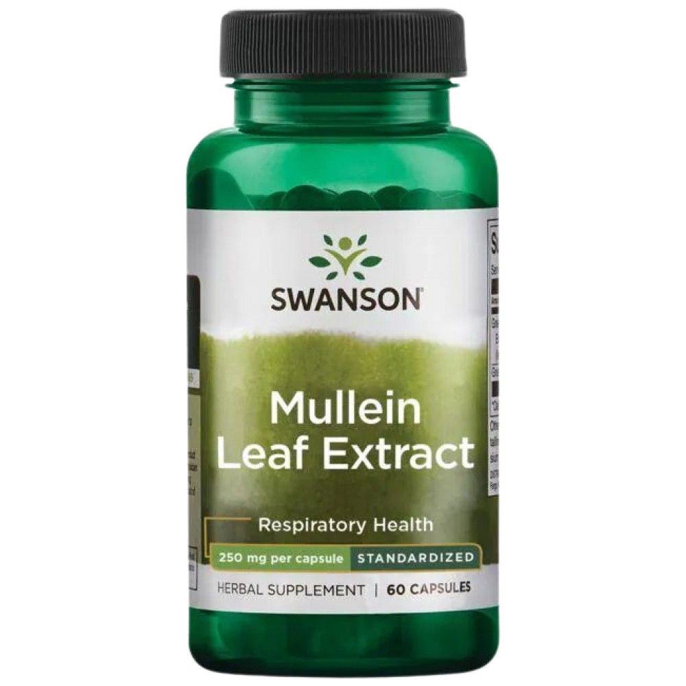Full Spectrum Mullein Leaf 500 mg - 60 capsule
