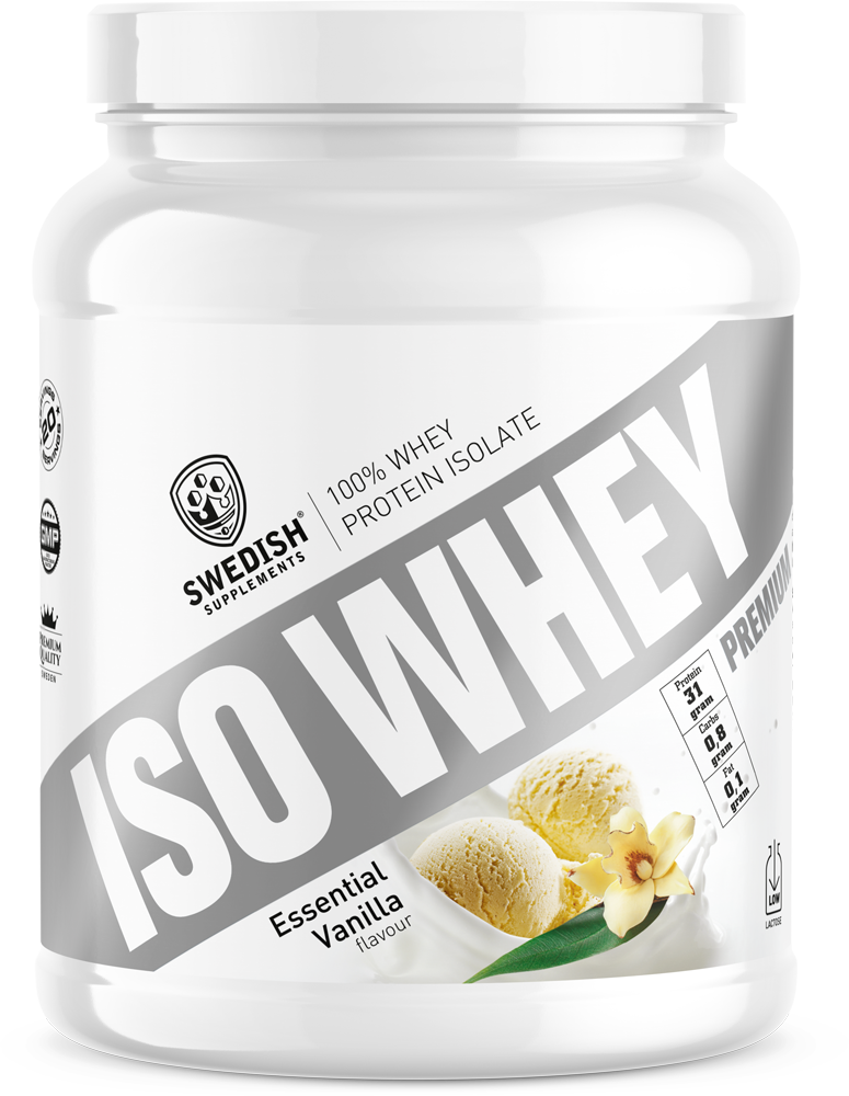 Suplimente suedeze ISO Whey / Premium Isolate Protein [700 grame, 20 doze]