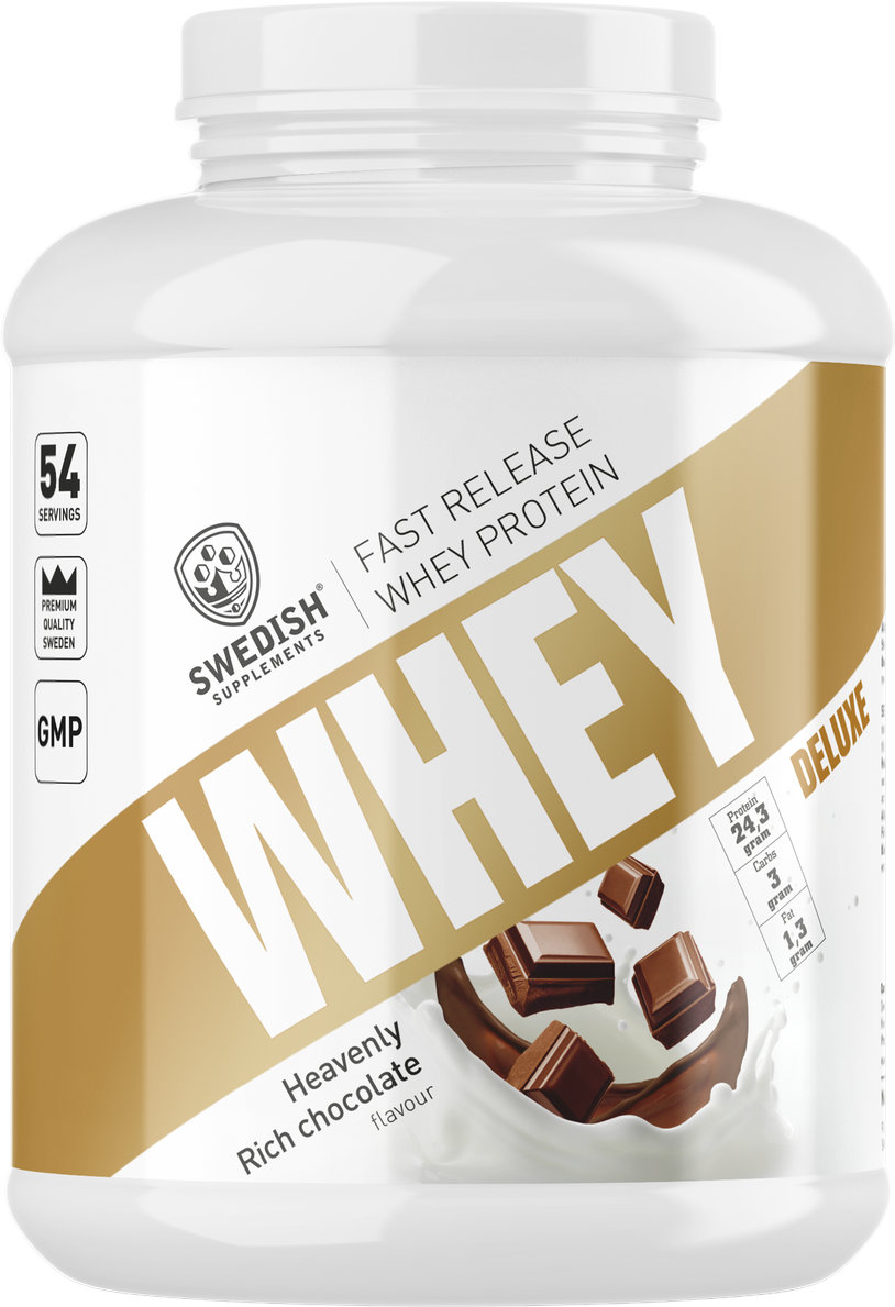 Suplimente SUEDEZE Whey Protein Deluxe [2000 grame, 60 doze]