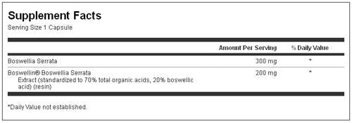 Boswellia 200 mg 30 capsule