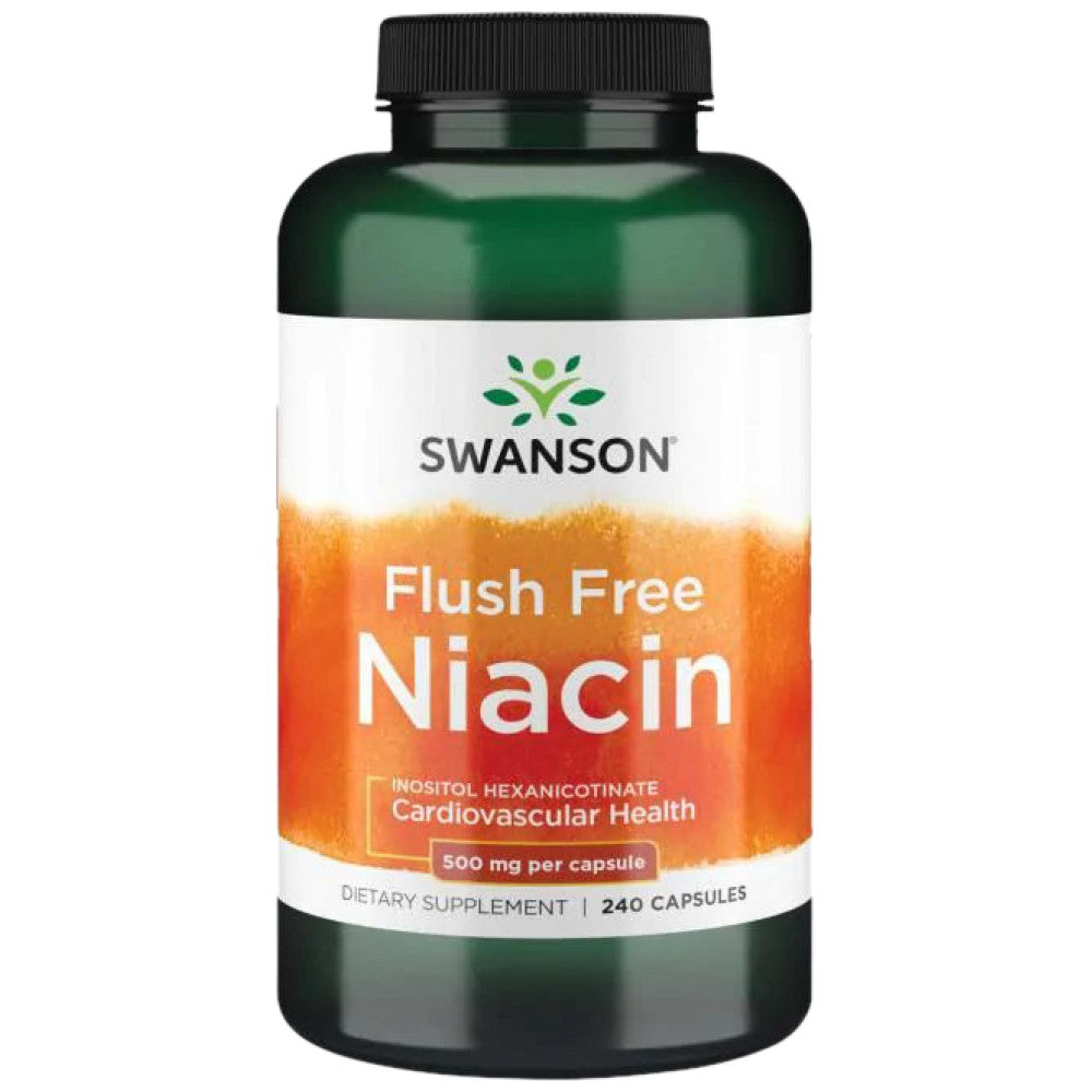 Flush Free Niacin 500 mg - 240 capsule