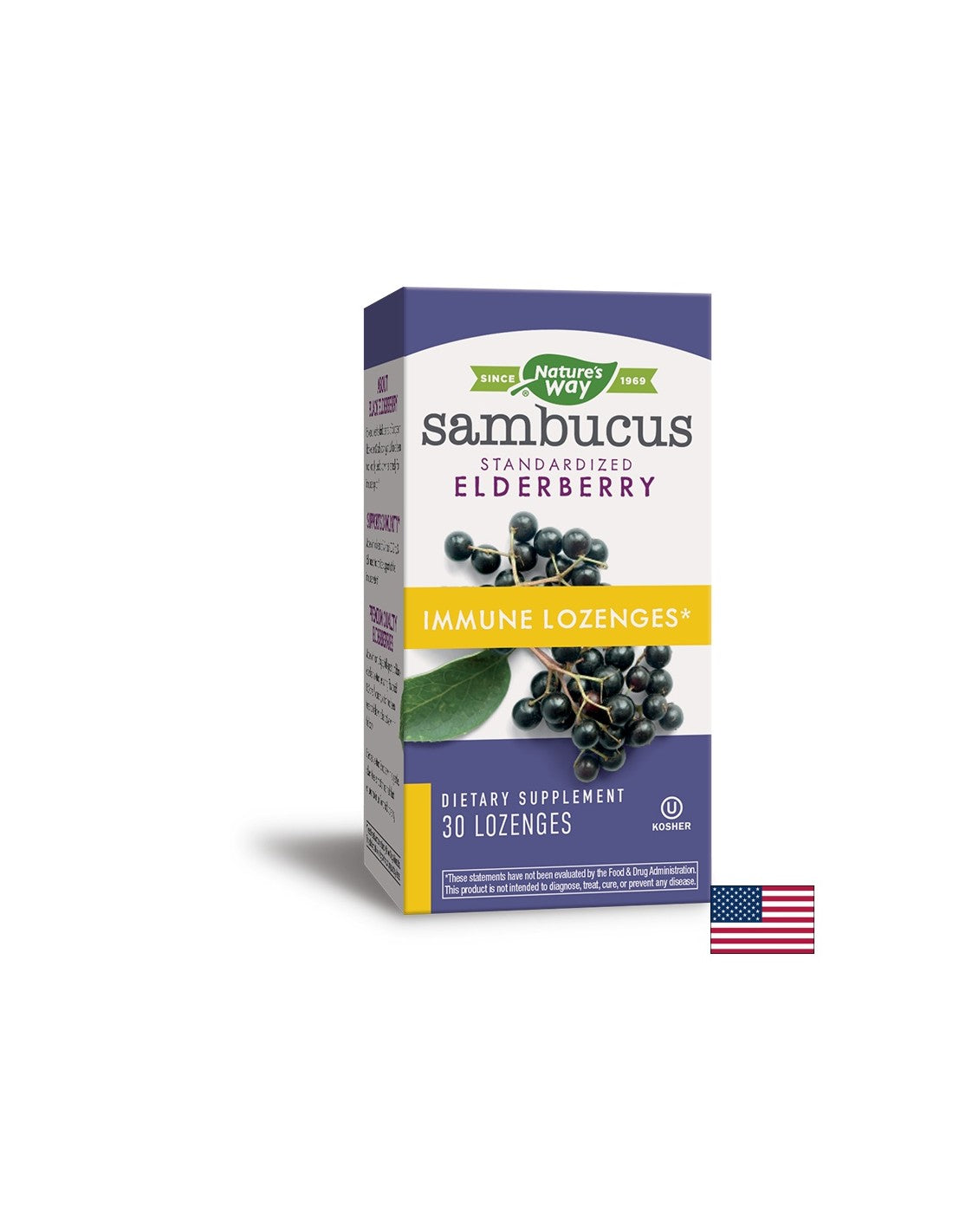 Pastile pentru sistemul imunitar Sambucus 215 mg - 30 capsule