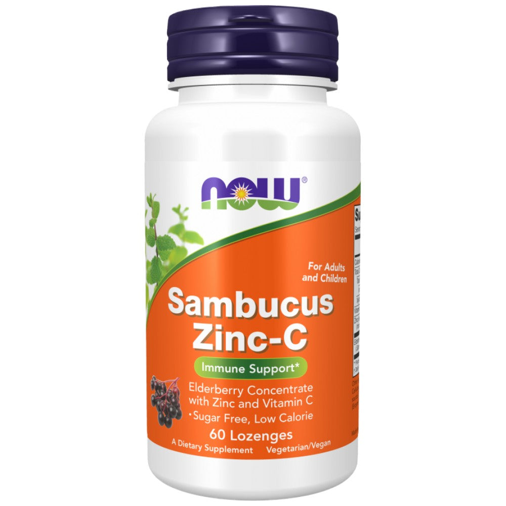 Sambucus Zinc-C | Suport imunitar - 60 comprimate sublinguale