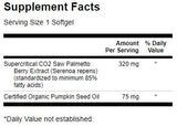 Saw Palmetto - Putere maxima 320 mg 60 capsule de gel