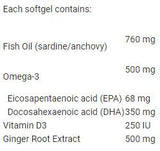Sea Licious Omega 3 Belly To Baby DHA pentru femei gravide 816 mg 60 capsule de gel