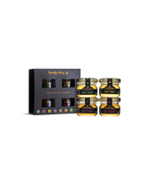 Selecție de miere de salcâm premium cu uleiuri esențiale - Selection Miel Premium, 4 buc. x 30 g