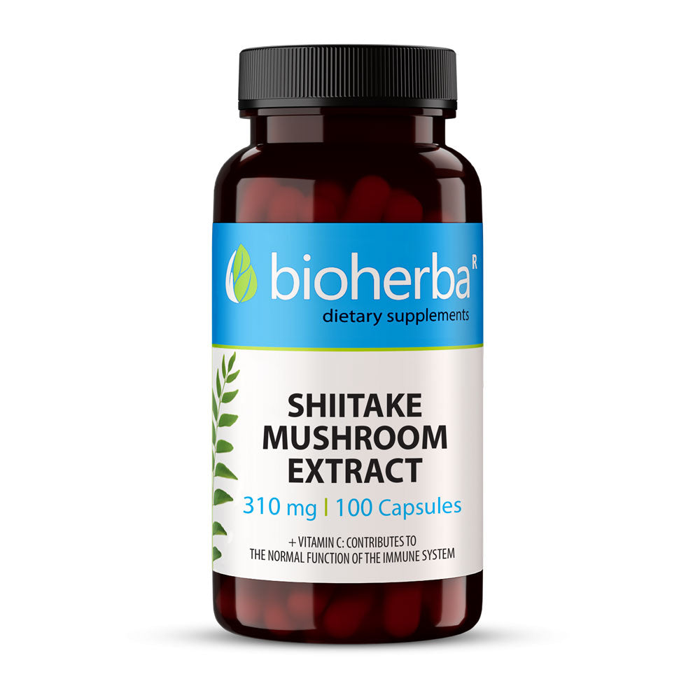 Extract de ciuperci Shiitake 310 mg - 100 capsule