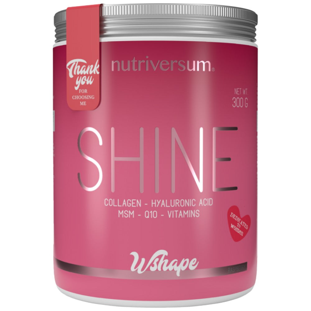 Strălucire | Colagen - Acid Hialuronic - MSM - Q10 - Vitamine | Dedicat femeilor - 300 de grame