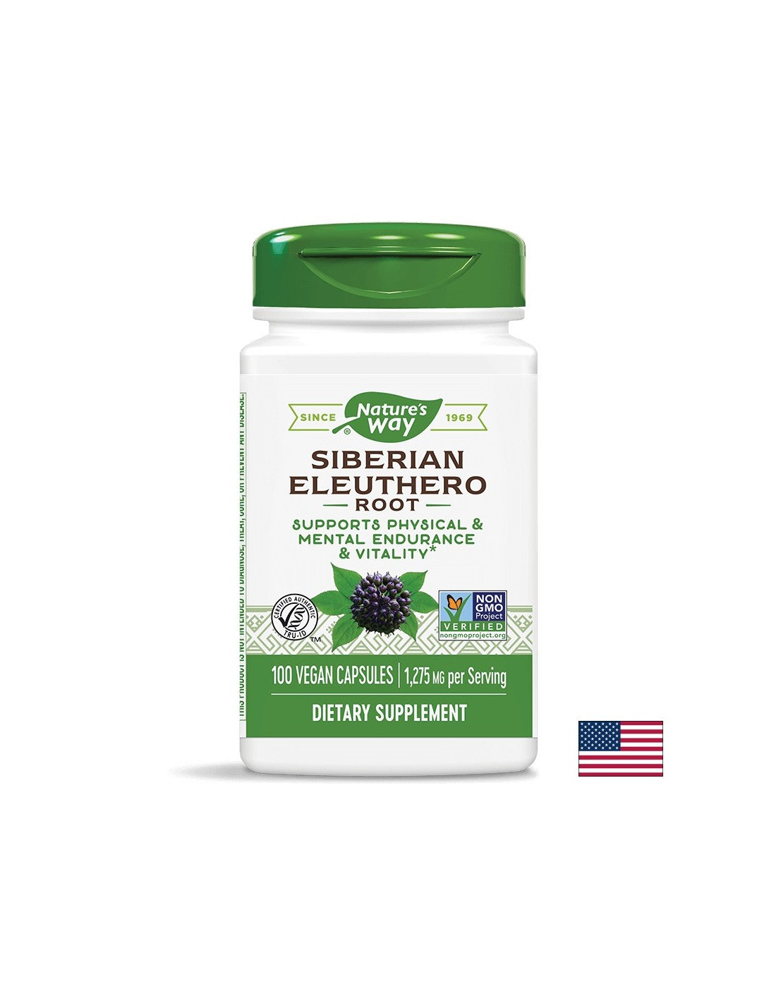 Siberian Eleuthero 425 mg - 100 capsule
