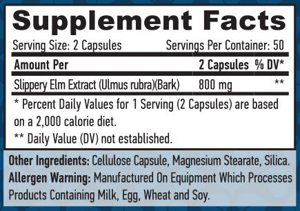 Ulm alunecos 400 mg. / 100 VCaps.
