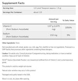 Pulbere de ascorbat de sodiu | Vitamina C pură, tamponată - 227 grame
