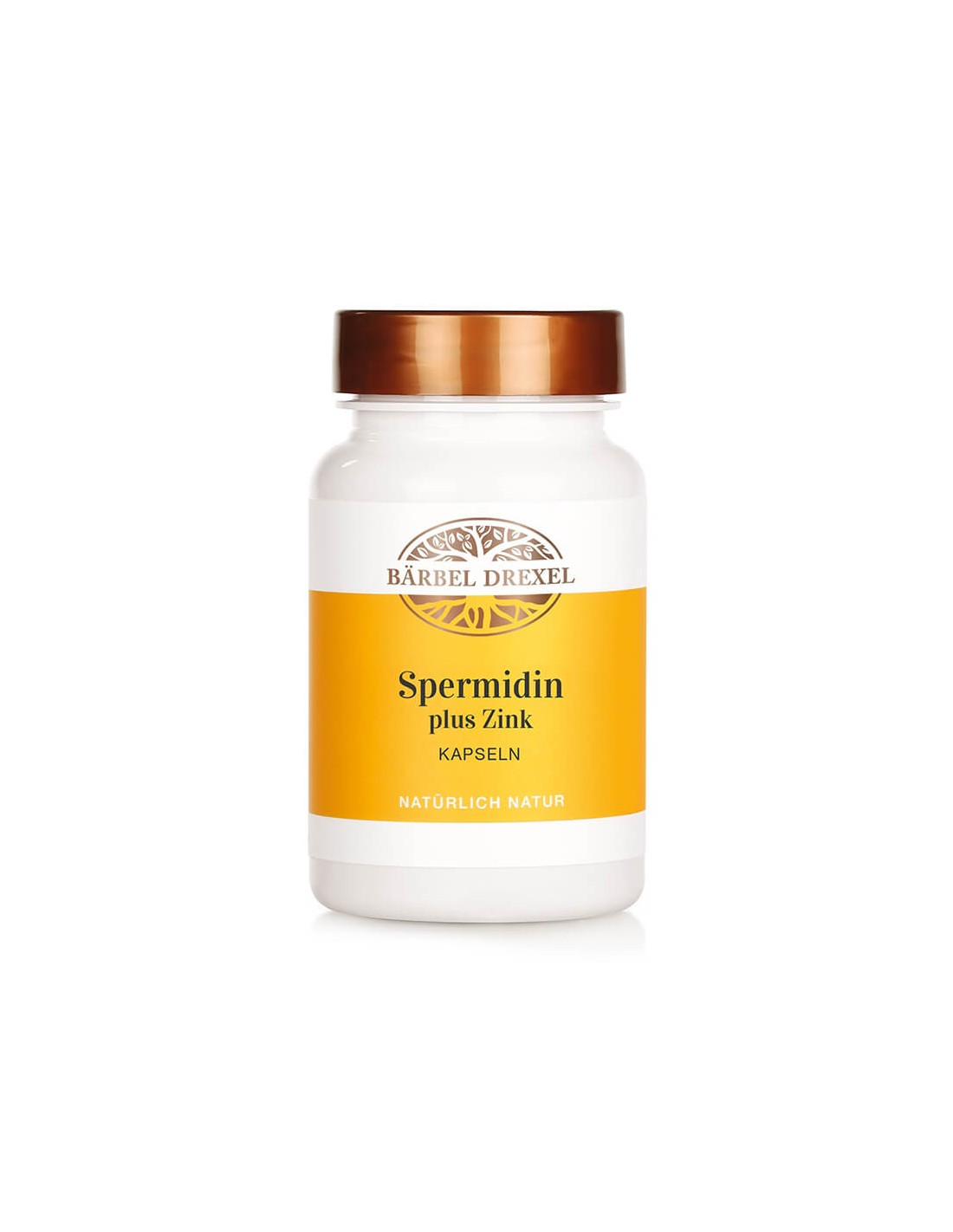 Spermidin plus Zink - Spermidin și zinc - îngrijire super anti-îmbătrânire, 60 capsule Bärbel Drexel