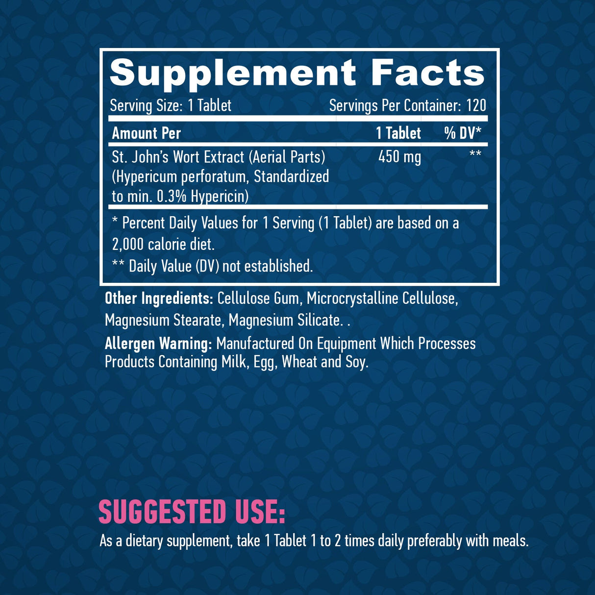 Sunătoare 450mg / 120 comprimate