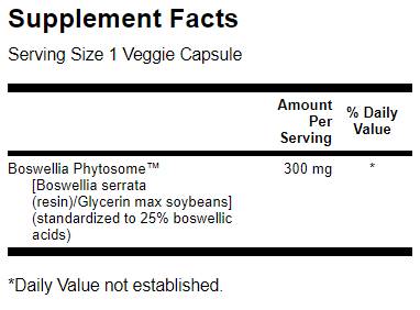 Boswellia Phytosome standardizat 60 capsule
