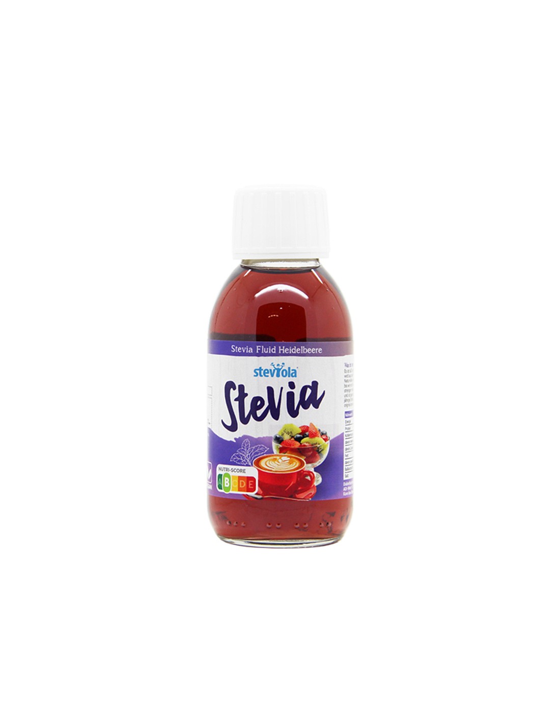 Stevia lichida cu aroma de afine - Steviola, 125 ml