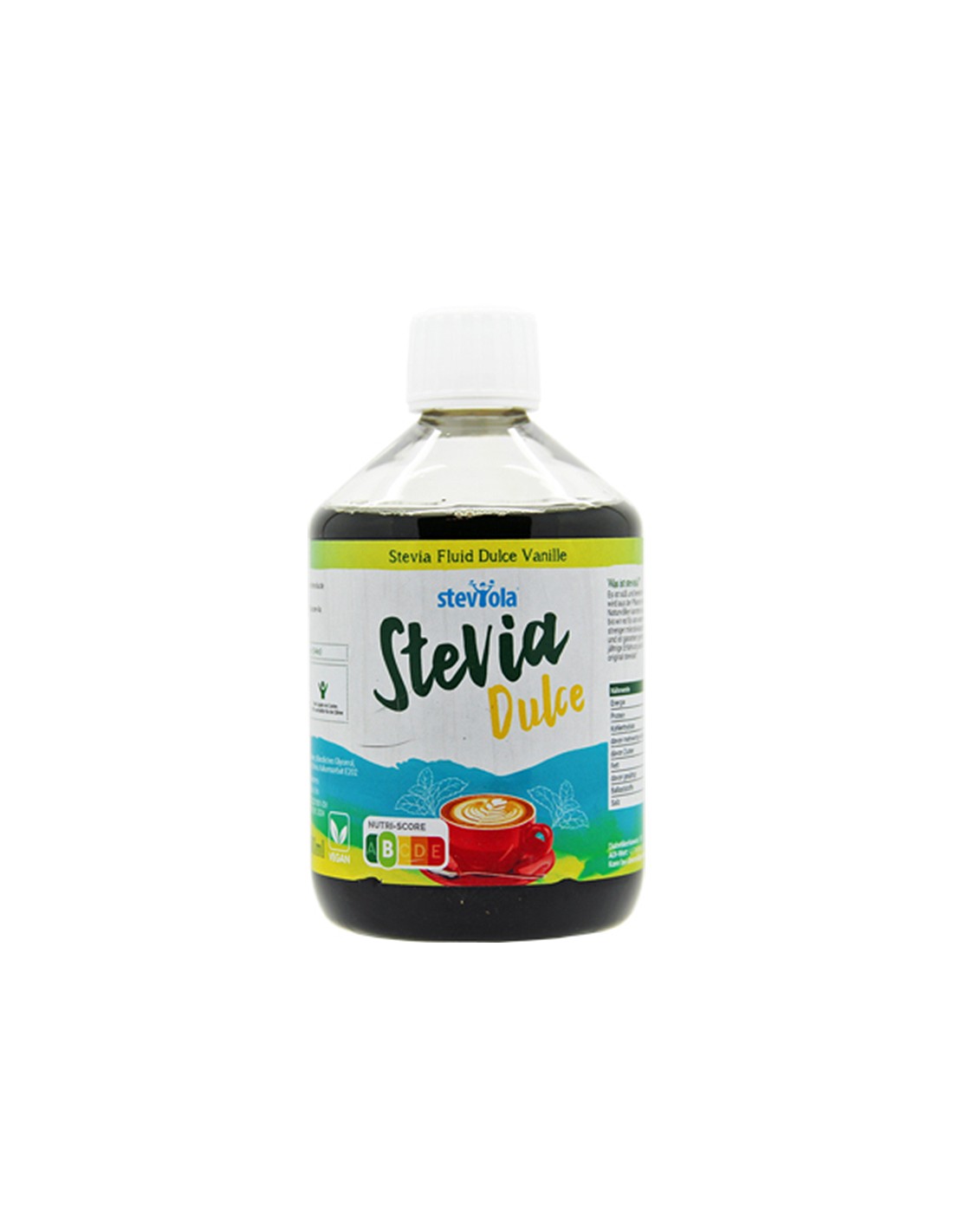 Stevia lichida, cu aroma de dulce de leche si vanilie Steviola®, 500 ml