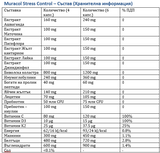 Stress Control 120 capsule (Ashwagandha, Pasifloră, Colostru)