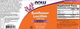 Lecitină de floarea soarelui 1200 mg - 100 capsule de gel