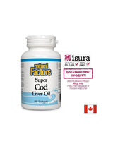 Ulei de ficat de cod Super 1100 mg - 90 capsule de gel