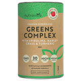 Complex Super Greens (18 ingrediente active) 200 g Nutravita