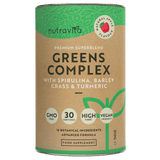 Complex Super Greens (18 ingrediente active) 200 g Nutravita
