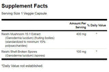 Complex super potent de ciuperci Reishi 500 mg - 60 capsule