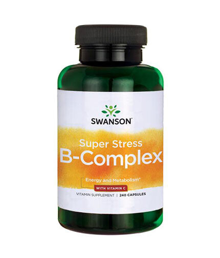 Super Stress Vitamin B-Complex cu Vitamina C - 240 capsule