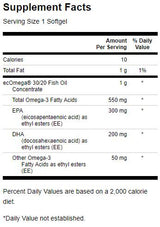 Super EPA ecOmega Fish Oil 100 capsule de gel