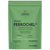 Vegan Ferrochel | Fier chelat 27 mg - 120 capsule