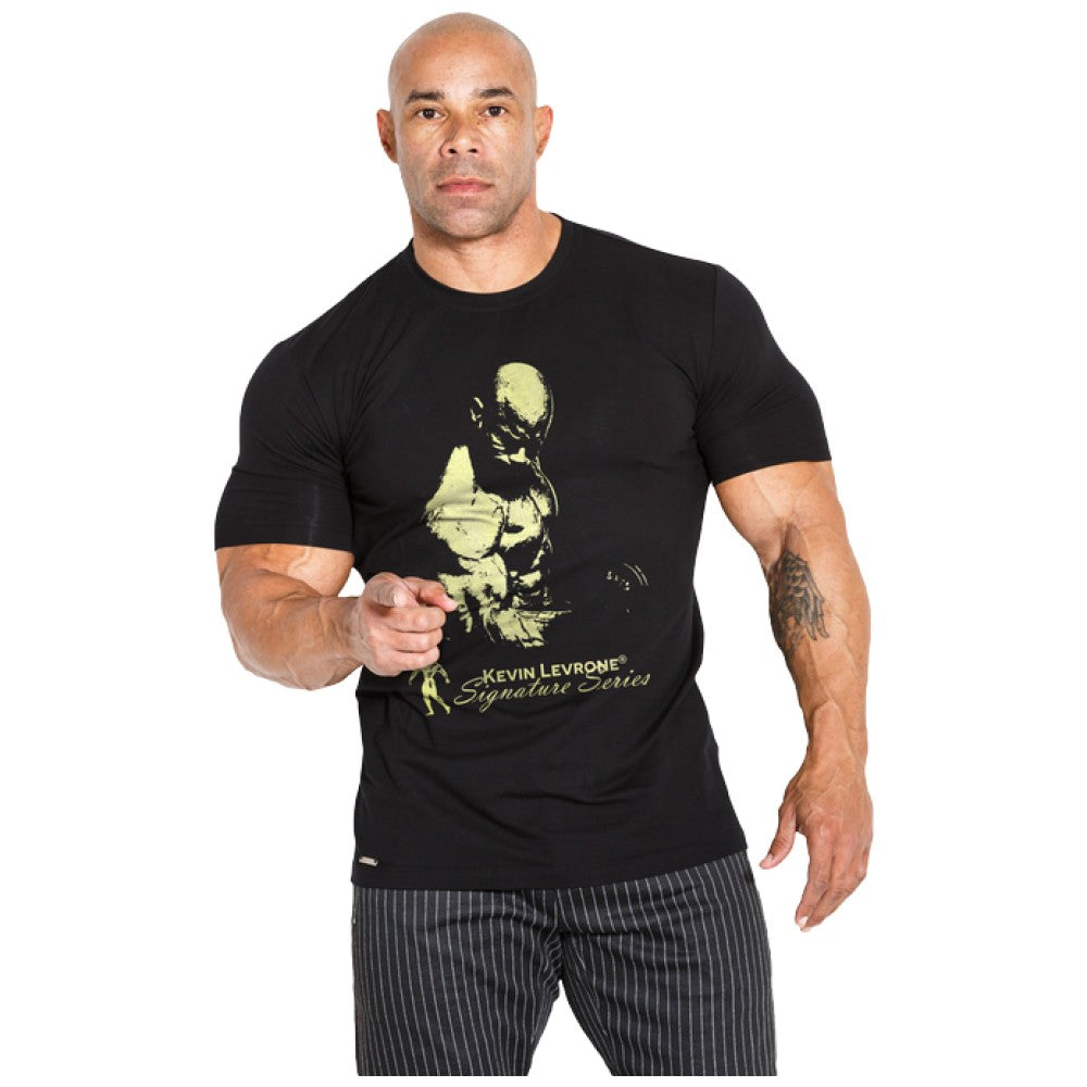 Tricou bărbați cu mâneci scurte / Tricou 03 LM Classic - Negru