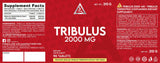 Tribulus 2000 mg | Extract Mega Dose de Tribulus Terrestris - 90 de tablete