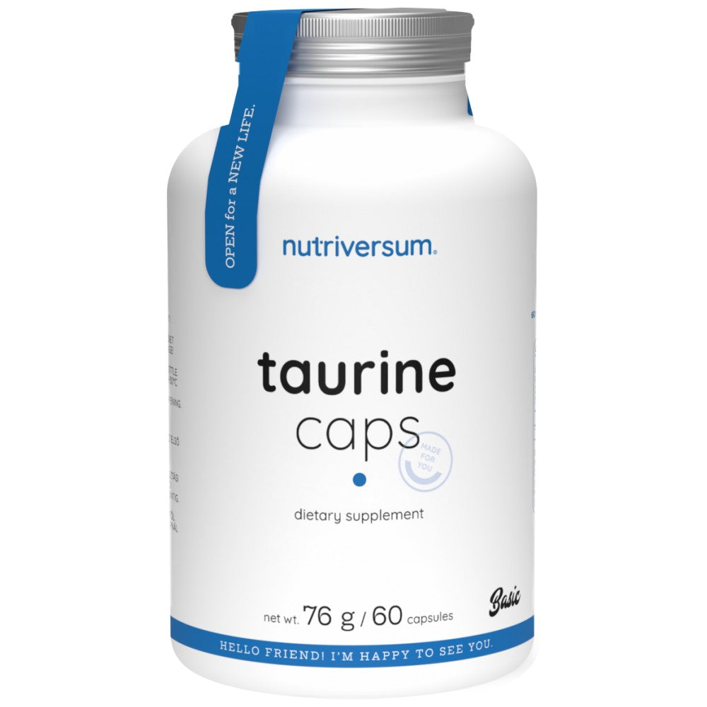 Taurină Capsule 1000 mg - 60 capsule