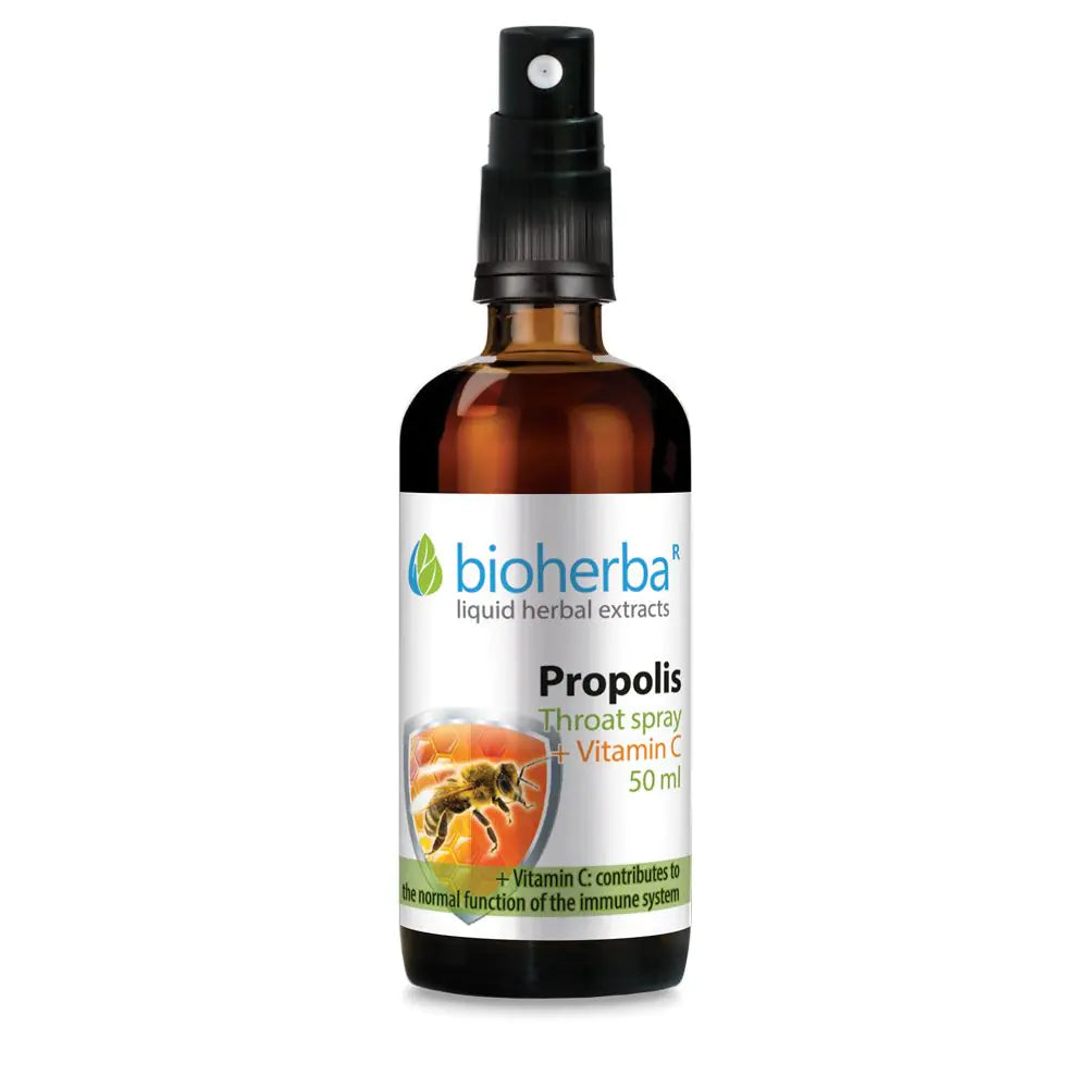 Spray pentru gât Propolis Shield - 50 ml
