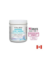 Pudră de colagen de pește, cu acid hialuronic, glutamina și biotină - Total Body Collagen™, 135 g Natural Factors