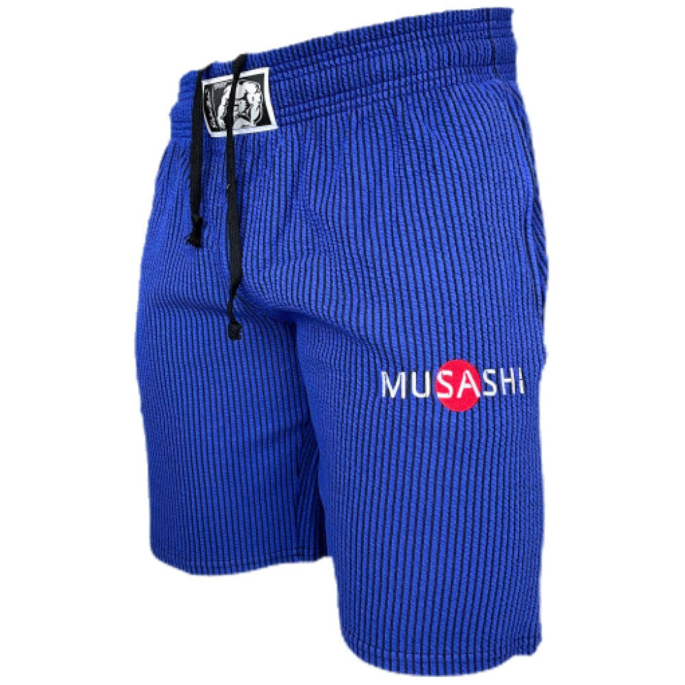 Pantaloni scurți sport - dungi albastre / Pantaloni scurți de antrenament - albastru