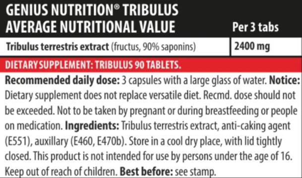 Tribulus - 90 tablete