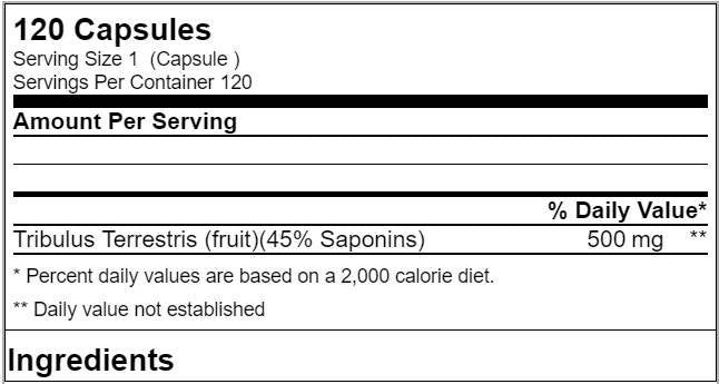 Tribulus XS 120 capsule