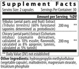 Tribulus Cichorium - 60 capsule