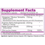 Tribuzan cu Bulgarian Tribulus 60 capsule