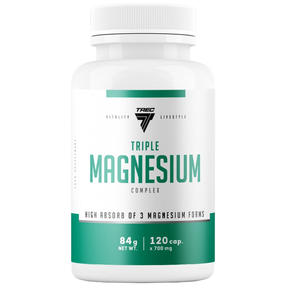 Complex triplu de magneziu - 120 capsule