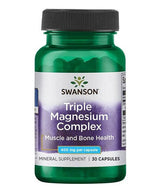 Complex triplu de magneziu 400 mg - 30 capsule