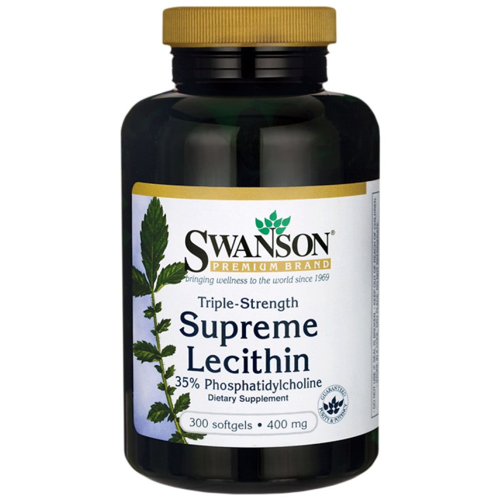 Triple Strength Supreme Lecithin 300 capsule de gel
